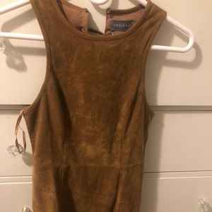 Suede Indikah dress from LF